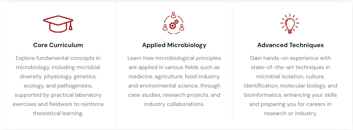 M.Sc. Medical Microbiology Program Highlights M.Sc. Medical Microbiology Program Highlights